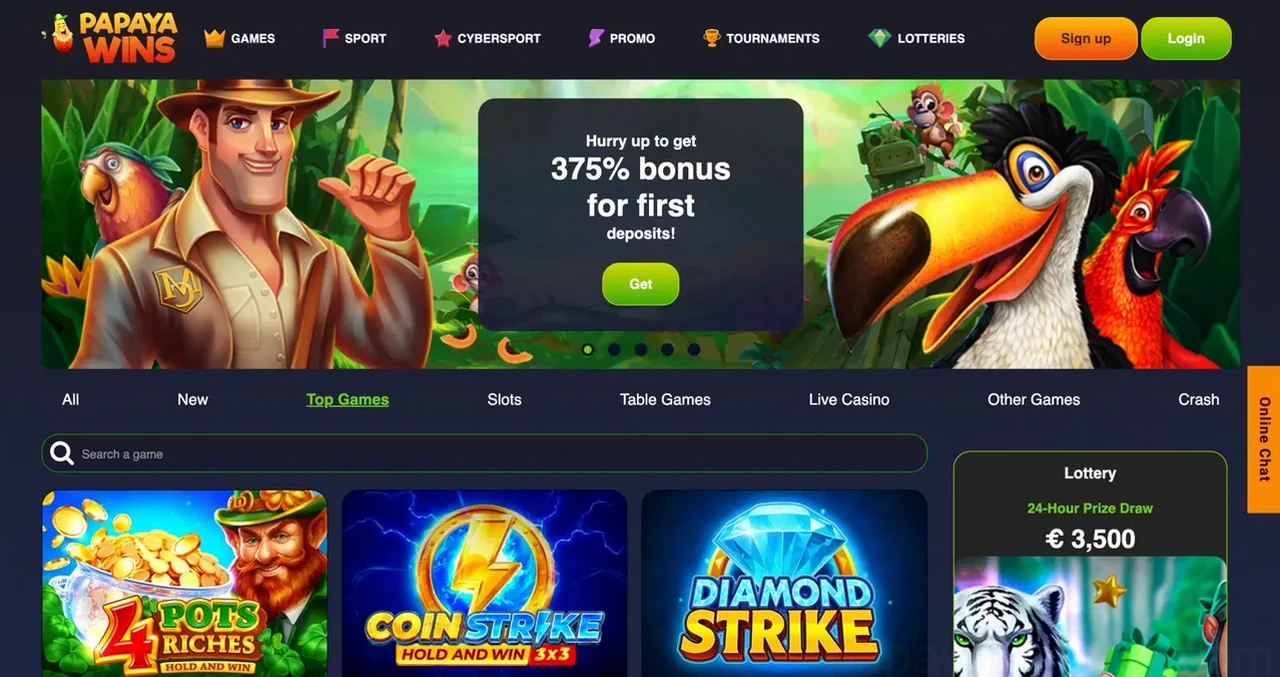 Papayawins Casino Casino